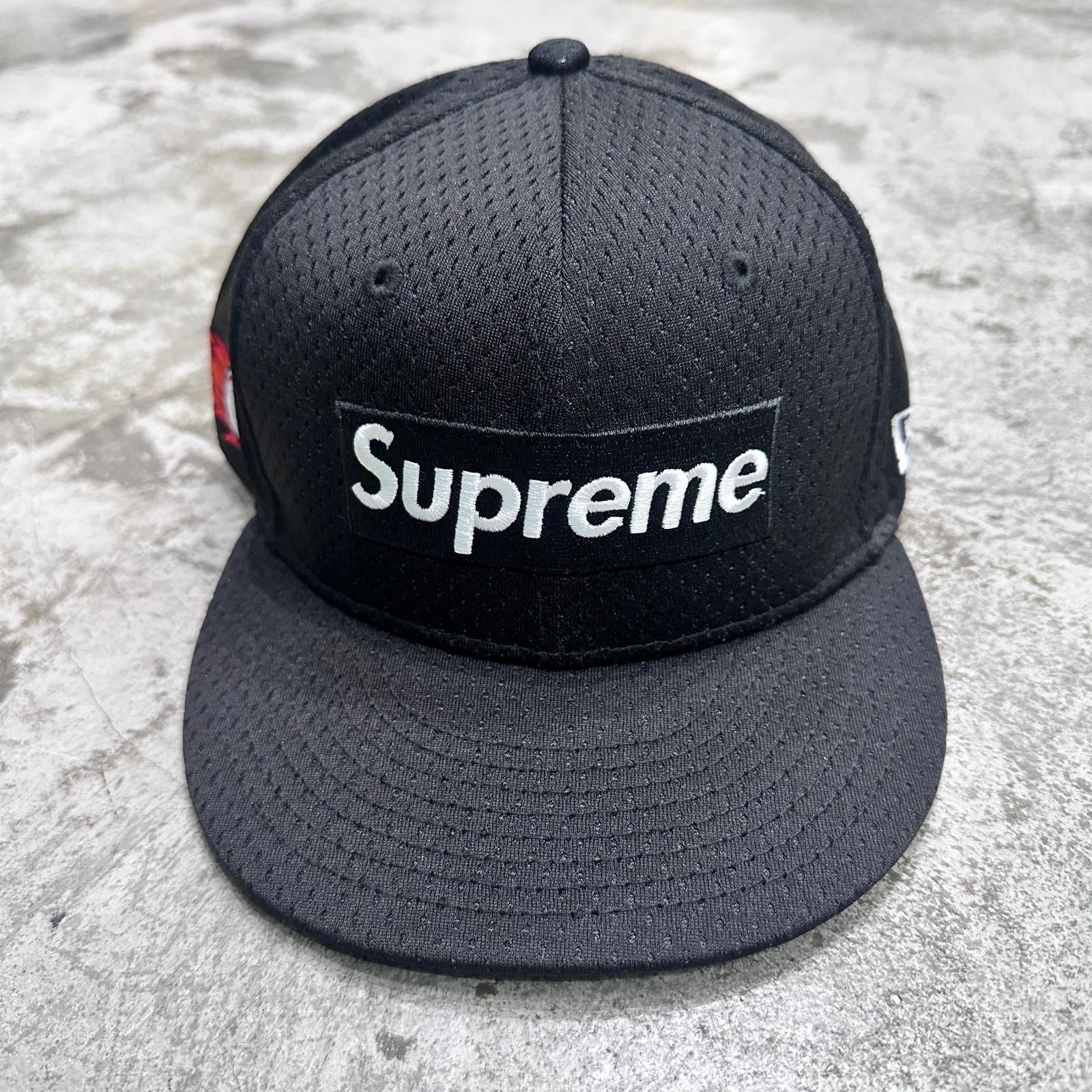 Supreme ロゴ刺繍 メッシュキャップ Supreme（シュプリーム） 新品 SUPREME Box Logo Mesh Back New Era