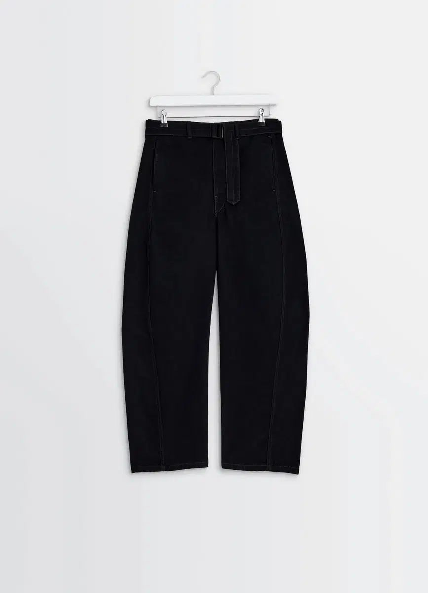 25 f w ルメール ツイステ ベルト付き パンツ