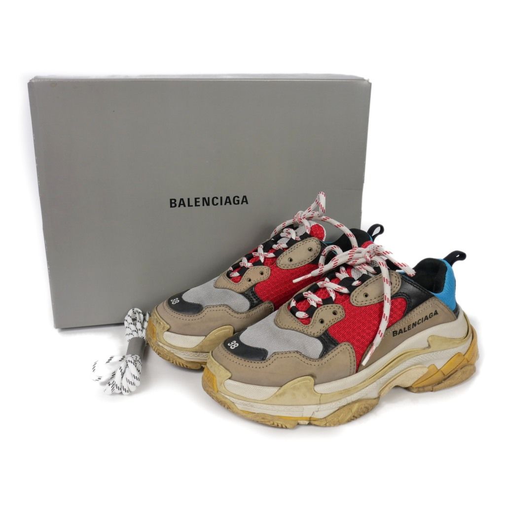 バレンシアガ BALENCIAGA TRIPLE S トリプルエス スニーカー 25cm