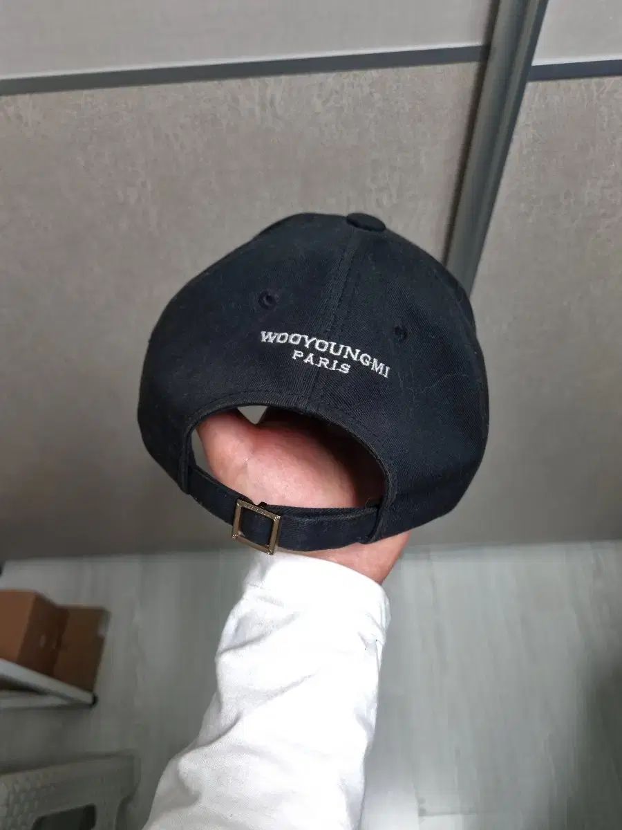 WOOYOUNGMI ウーヨンミ ベースボールキャップ ブラック