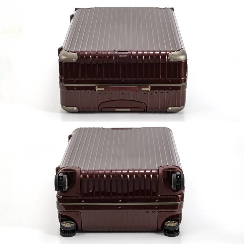 美品 RIMOWA リモワ LIMBO リンボ 98L 4輪 TSAロック カルモナレッド