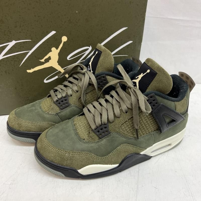ナイキ AIR JORDAN 4 CRAFT エアジョーダン OLIVE FB 9927 200 メンズ 28 0 cm ISItems 古着