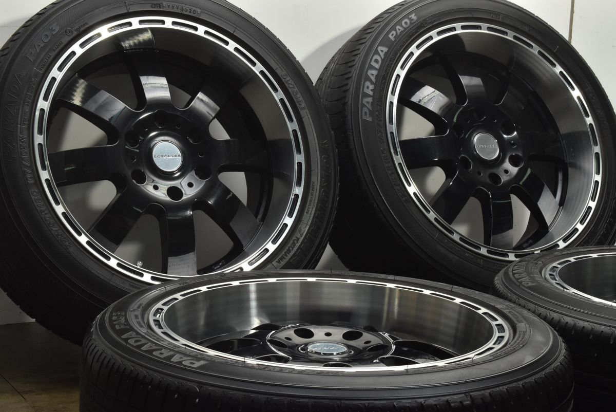 カスタム用に レベルソン DR 8 18 in J 38 PCD 139 7 ヨコハマ パラダ PA 03 225 50 R 200系 ハイエース レジアスエース NV 350