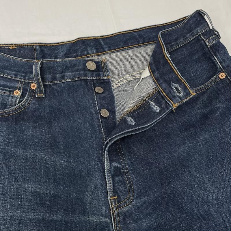 Levi's 501XX 刻印553 ジーンズ デニム USA製 ボタンフライ リーバイス 501xx USA製 刻印553 ストレート デニム ボタンフライ W36