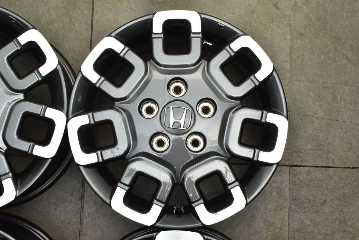  新車外し ホンダ GT フリード クロスター 15 in 6 J 50 PCD 114 3 4本 8 7 5 4 2 1 GB 納車外し 15インチ ホイール