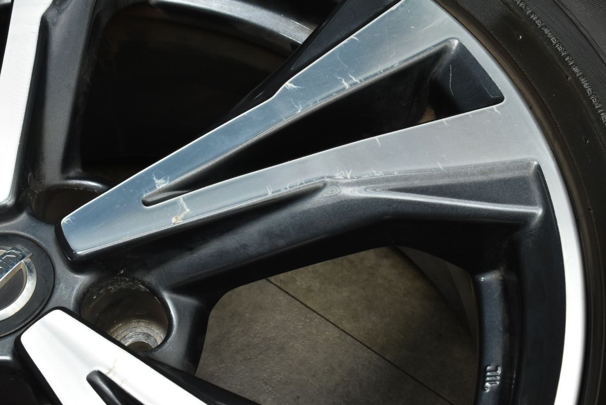  ホイールのみ販売 ニッサン T 32 エクストレイル 18 in 7 J 45 PCD 114 3 ダンロップ 225 60 R エルグランド スタッドレス用にも 18インチ タイヤ ホイールセット