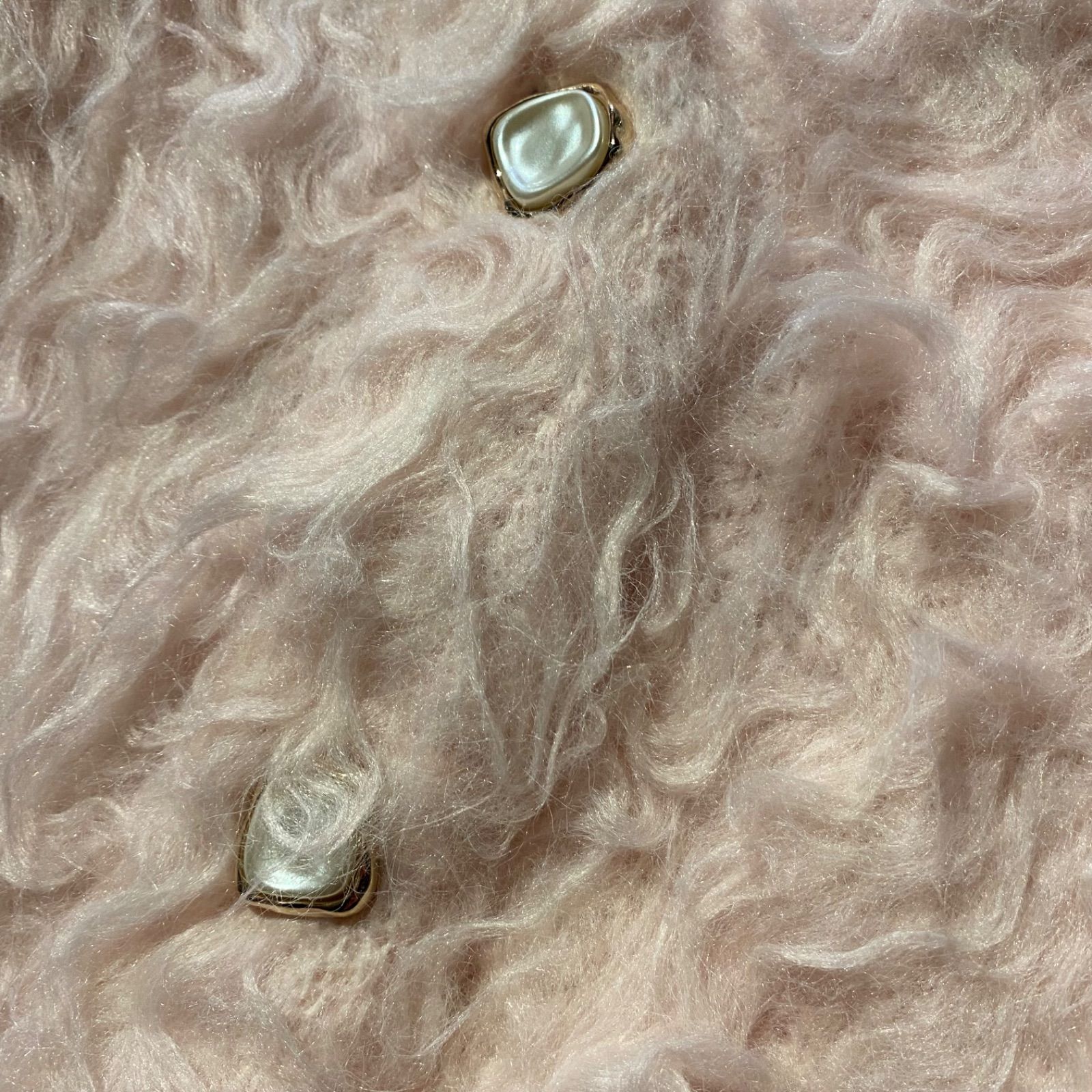 SNIDEL 25aw シャギーカーディガン PINK size FREE SWNT255112