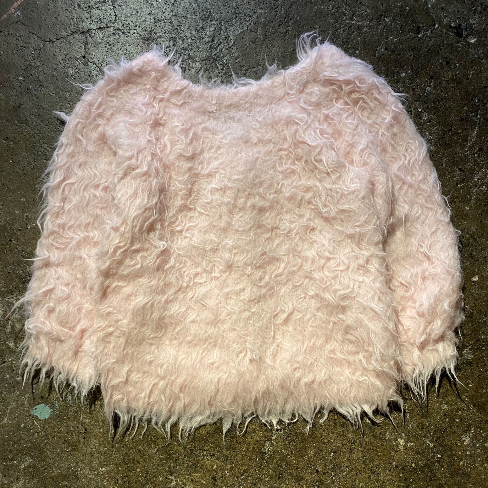 SNIDEL 25aw シャギーカーディガン PINK size FREE SWNT255112