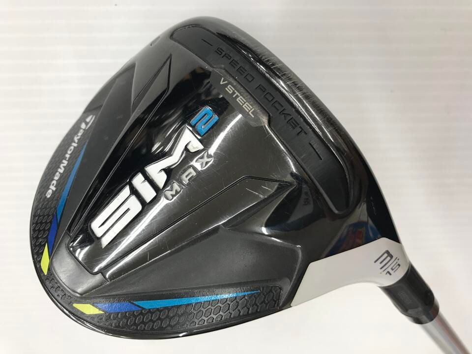 テーラーメイド　SIM2 MAX　15度　ATTAS　KING　5　SXフレックス　フェアウェイウッド　中古【最短即日発送】