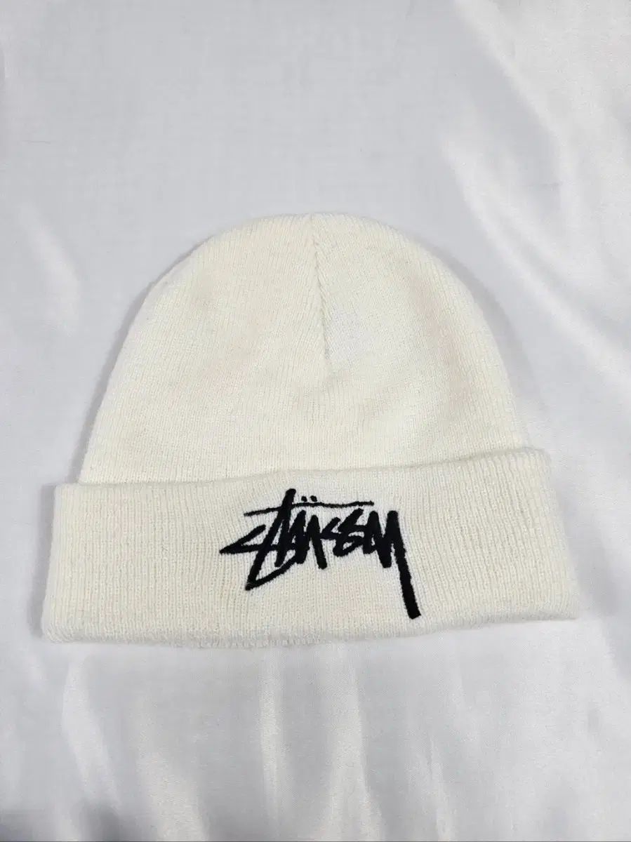 Stussy ステューシー ニット帽 ビーニー ウェーブ柄 ニット帽 Stussy
