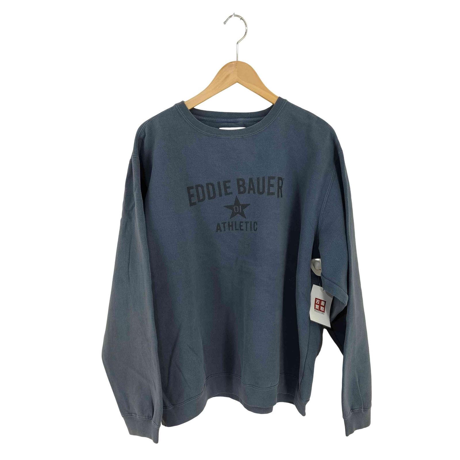 エディーバウアー Eddie Bauer 白タグ ロゴプリント クルーネック 