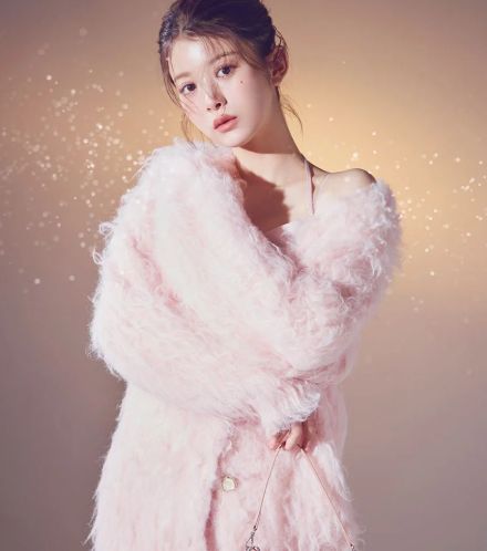 SNIDEL 25 aw シャギーカーディガン PINK size スナイデル 2025