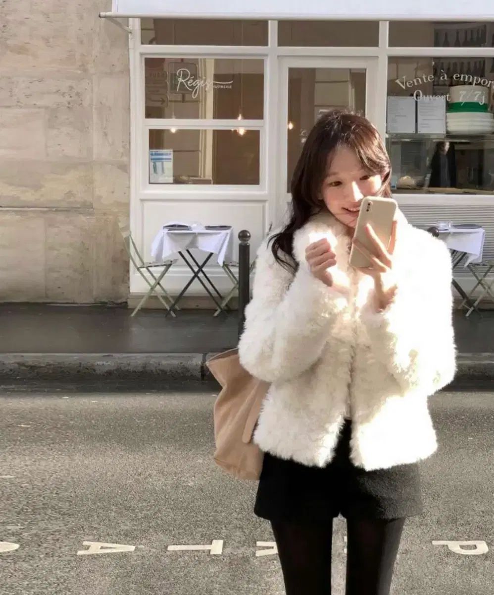 lebane 르베イン フラッフィー ソフト ファージャケット