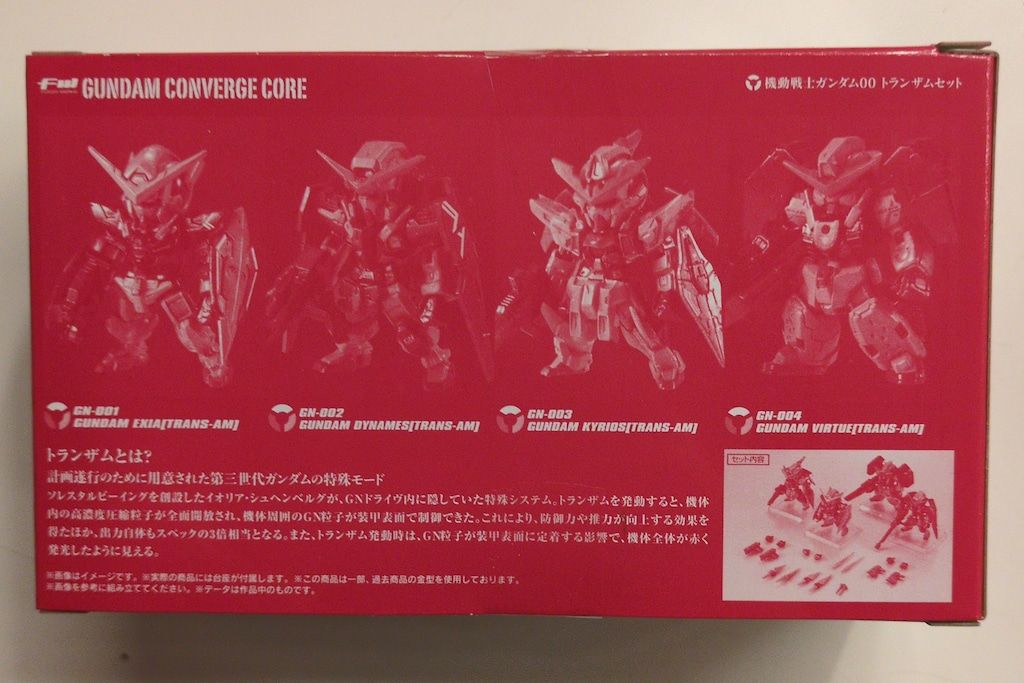 BANDAI FW GUNDAM CONVERGE CORE トランザムセット