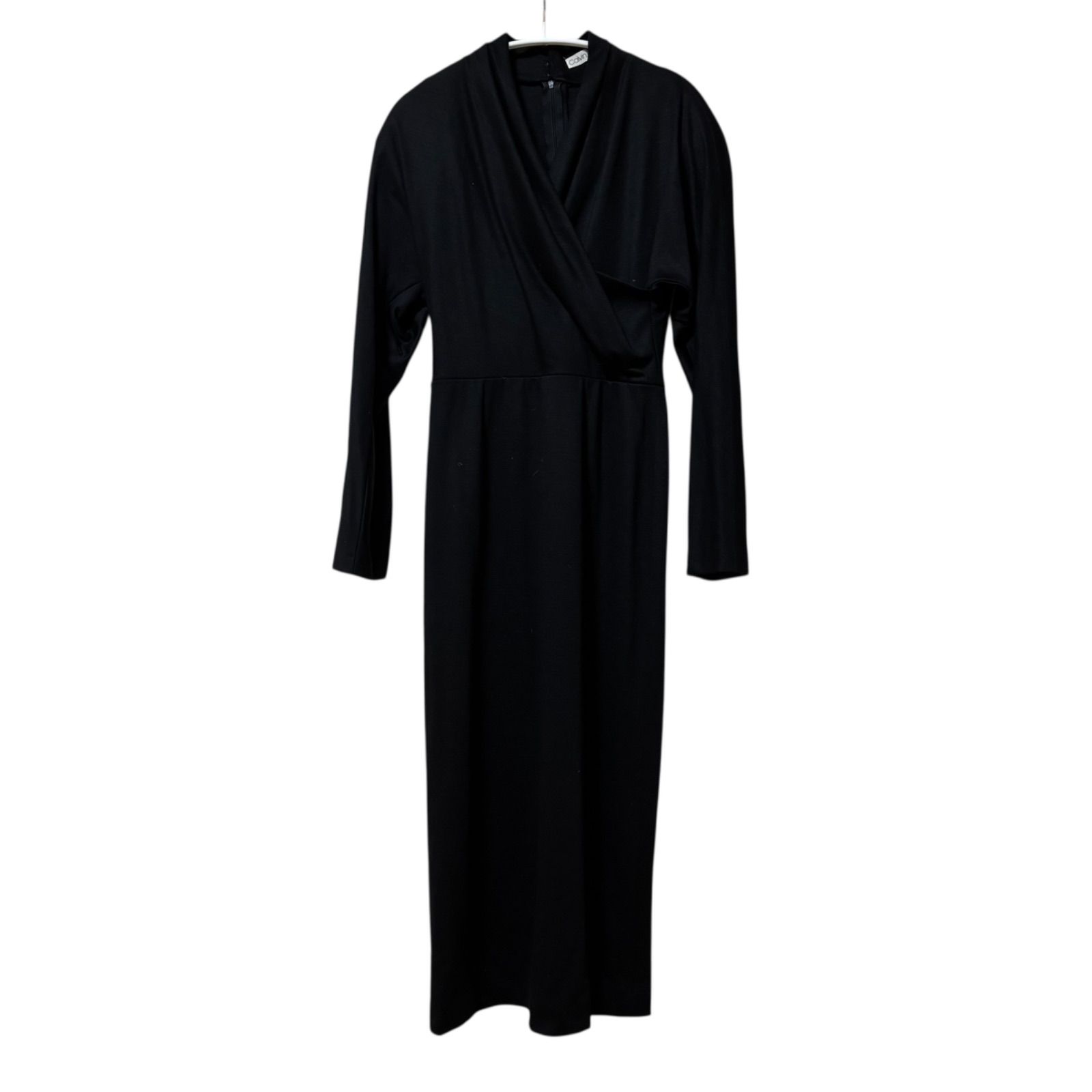ZM1694 Calvin Klein カルバンクライン カシュクール ロングワンピース 