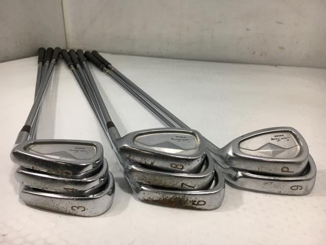 返品OK 【中古ゴルフクラブ】(8本セット)マグレガー スーパーターニー