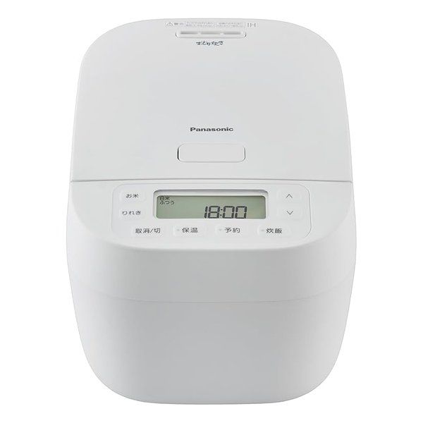 Panasonic パナソニック 可変圧力IHジャー炊飯器 おどり炊き 備長炭釜 5 5合炊き ホワイト SR N 310 D W 2667808