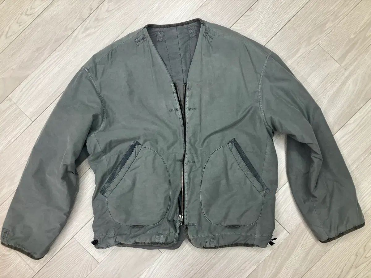 POLYTERU x ハンク リバーシブル インナー ジャケット