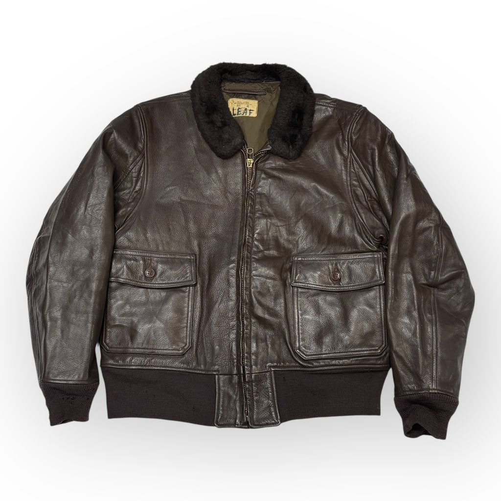70’s G-1 フライトジャケット　US NAVY レザージャケット　ミリタリー　アメカジ　古着　アメリカ古着　都内　中野区　古着屋