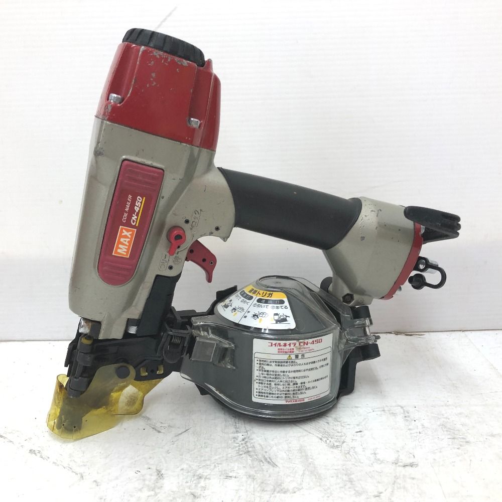 MAX マックス 50 mm 釘打機 常圧コイルネイラ 下地 機 CN-450