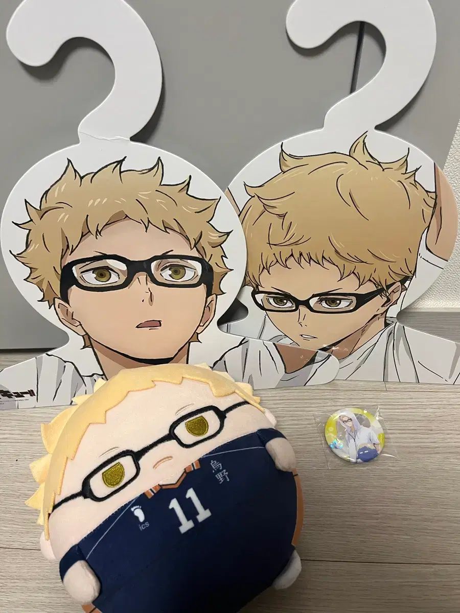 ハイキュー 月島 蛍 K ふわコロりん 服 フック 夏 缶バッジ まとめ
