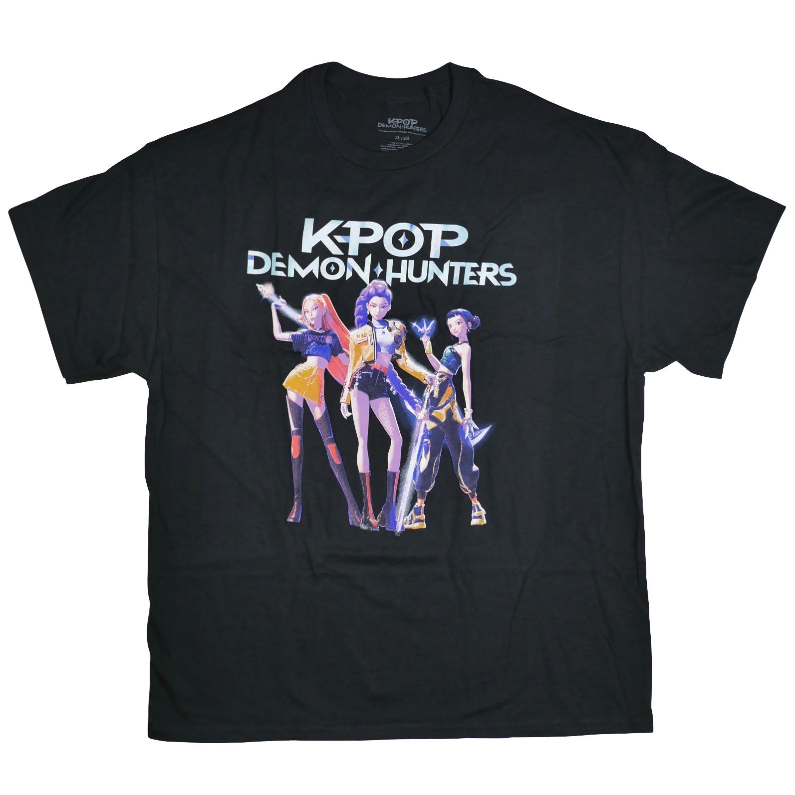 XL】新品 Netflix アニメ 映画 KPop Demon Hunters Tシャツ KPOP