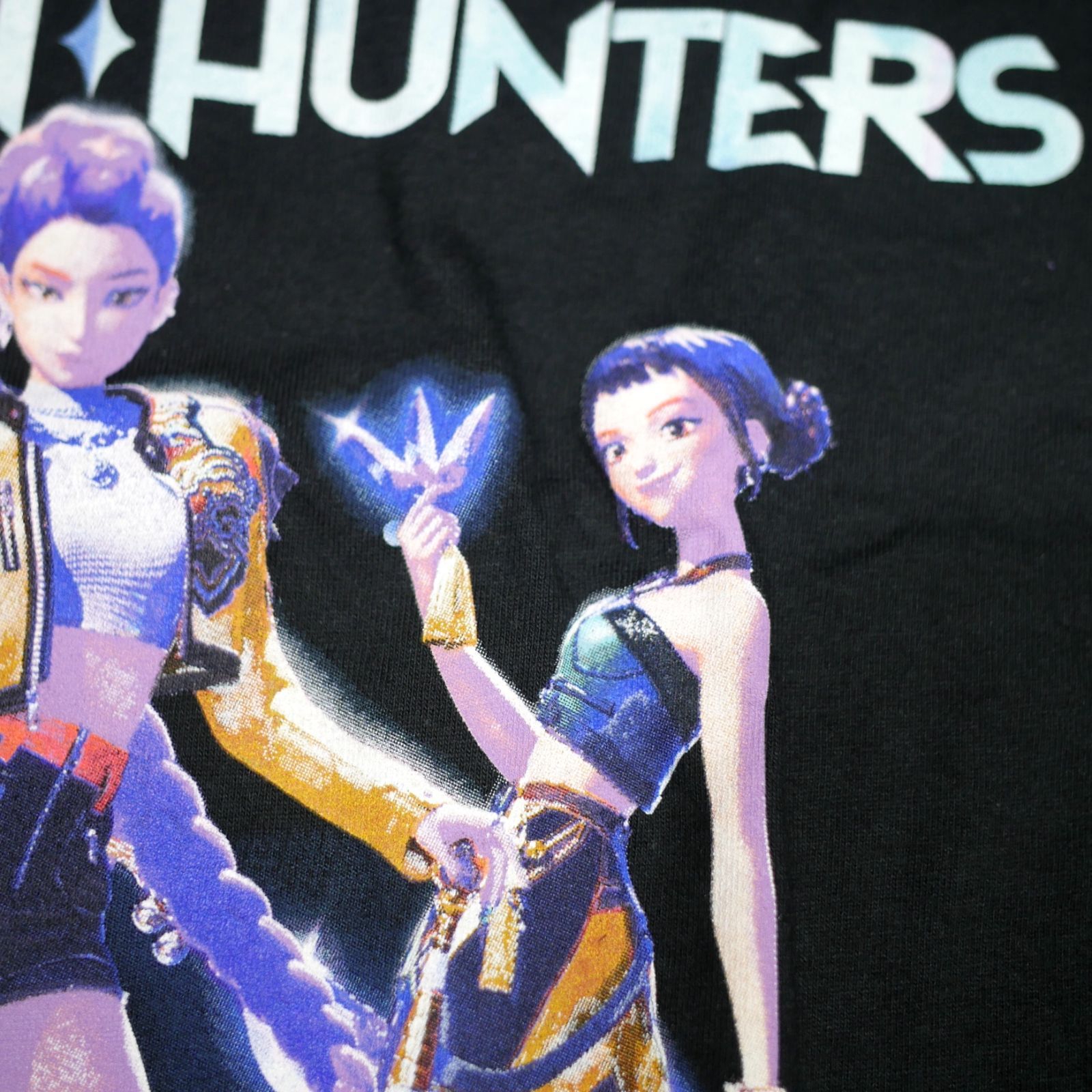 新品 Netflix アニメ 映画 KPop Demon Hunters Tシャツ KPOPガールズ