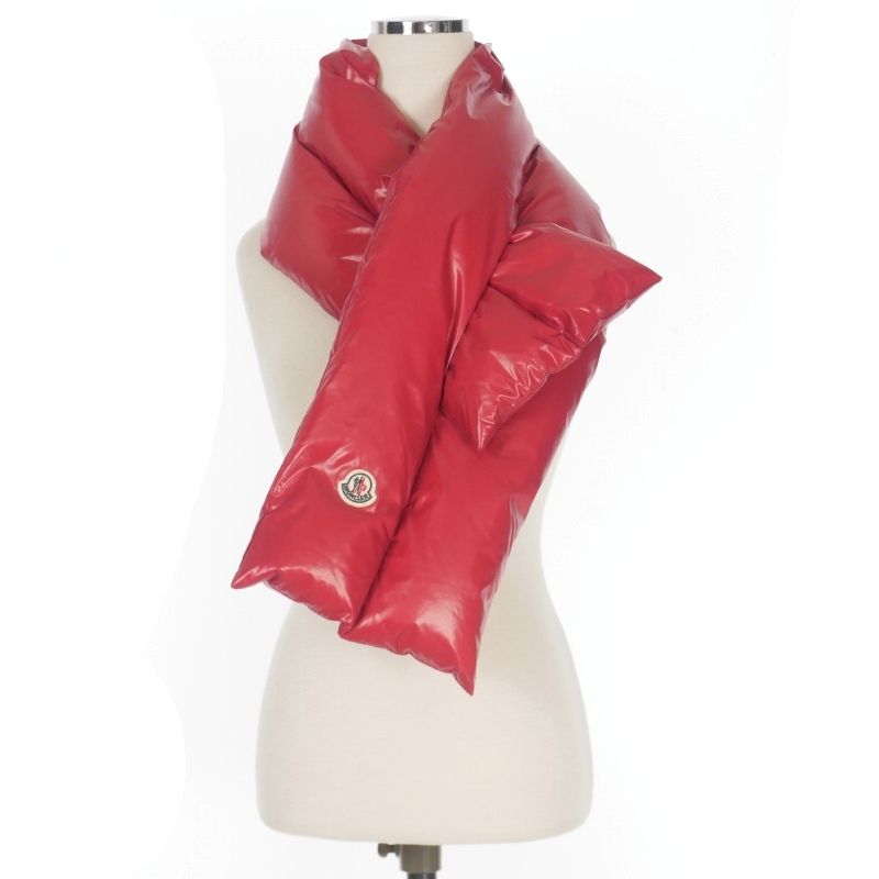 美品 MONCLER モンクレール SCIARPA (D20930010700) ダウンマフラー F