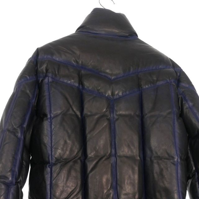 ISAMUKATAYAMA BACKLASH 2way ダウンジャケット ジップ ISAMU KATAYAMA BACKLASH - ジャパンステア ファニチャーレザー ダウン