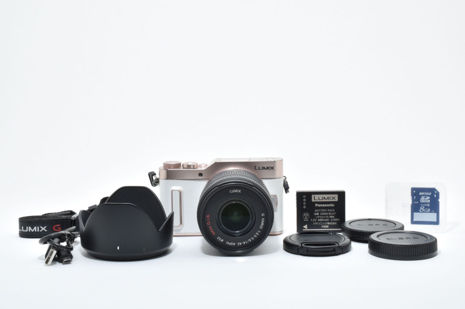 Wi-Fi対応 パナソニック Panasonic DC-GF10 レンズキット - メルカリ