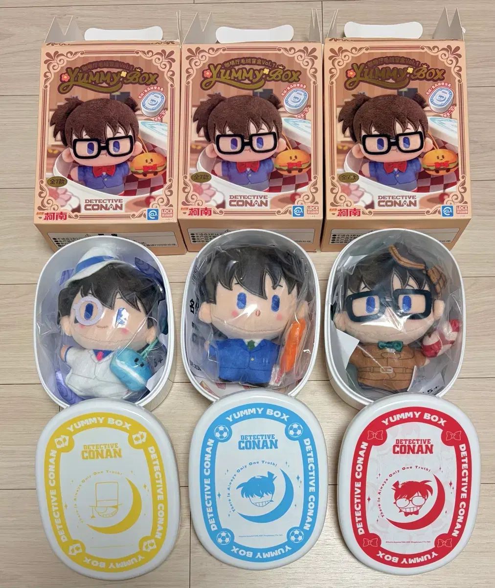 ヒデン シークレット コナン 中国 弁当 ぬい 怪盗 キッド 工藤 新一 探偵コナン