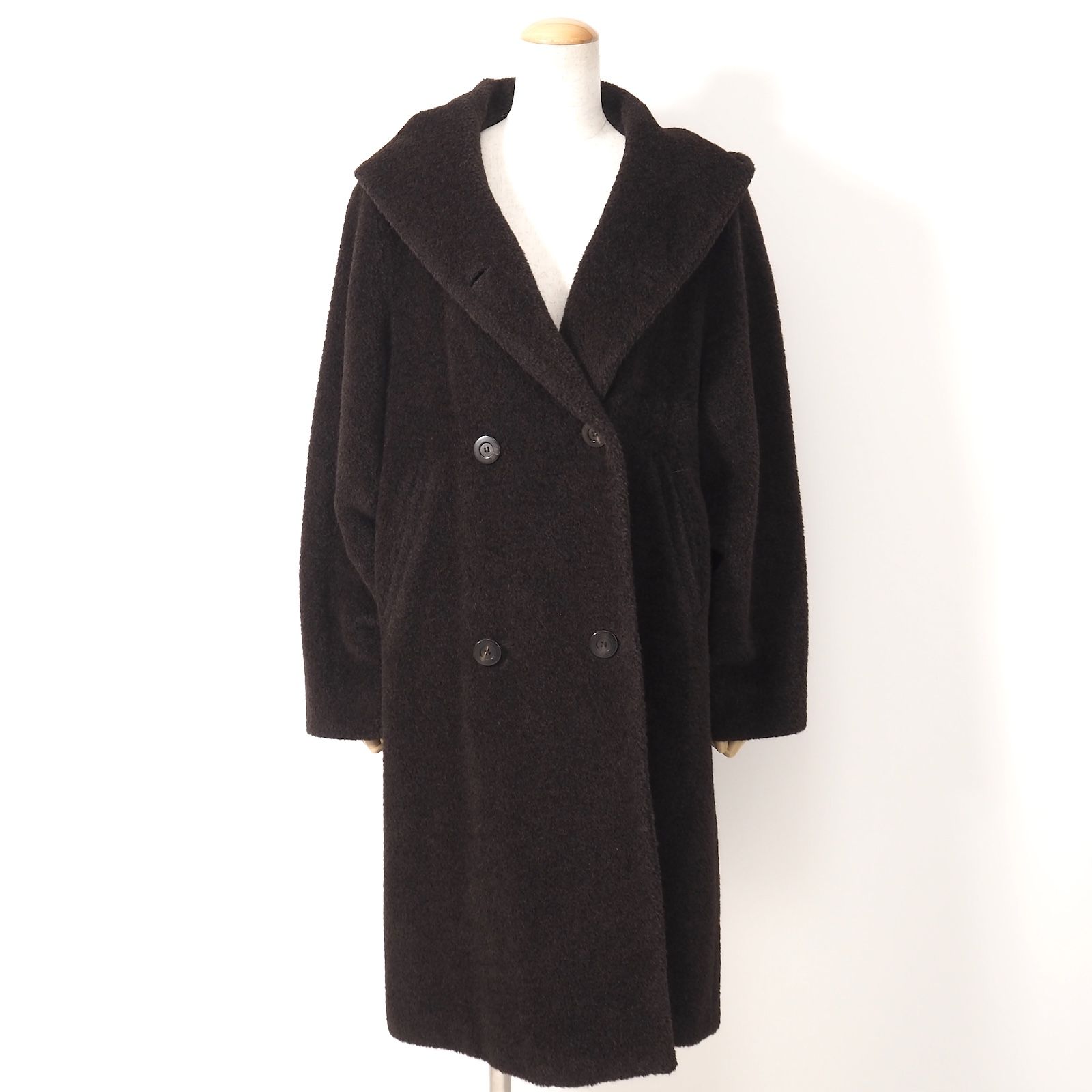 美品 マックスマーラ Max Mara イタリア製 アルパカ ヴァージンウール