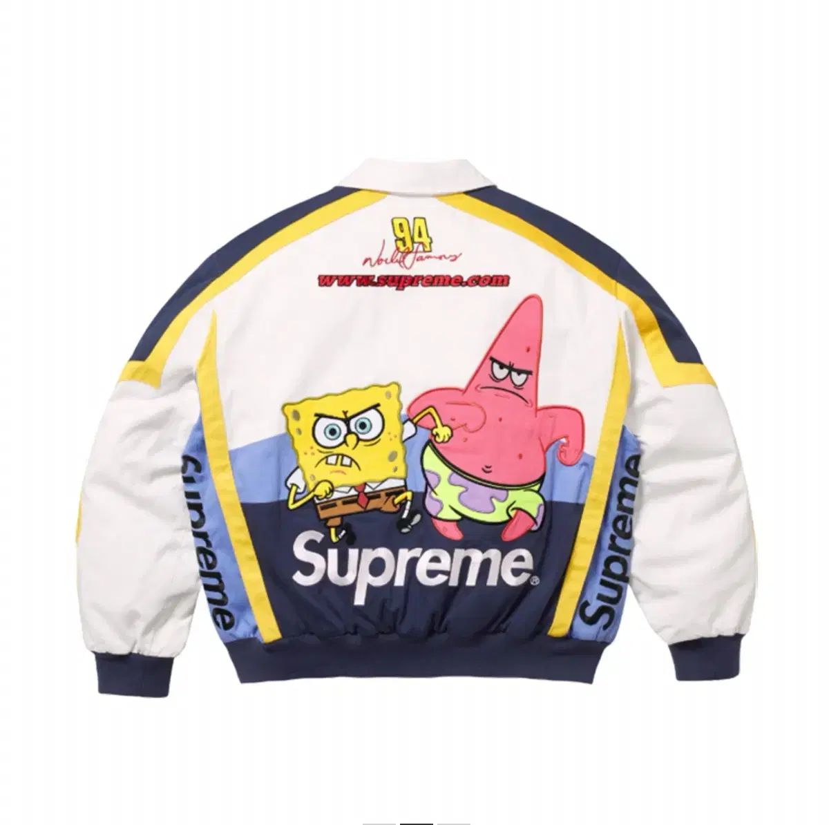 L シュプリーム x スポンジボブ ジェフ(JEFF) ハミルトン(HAMILTON