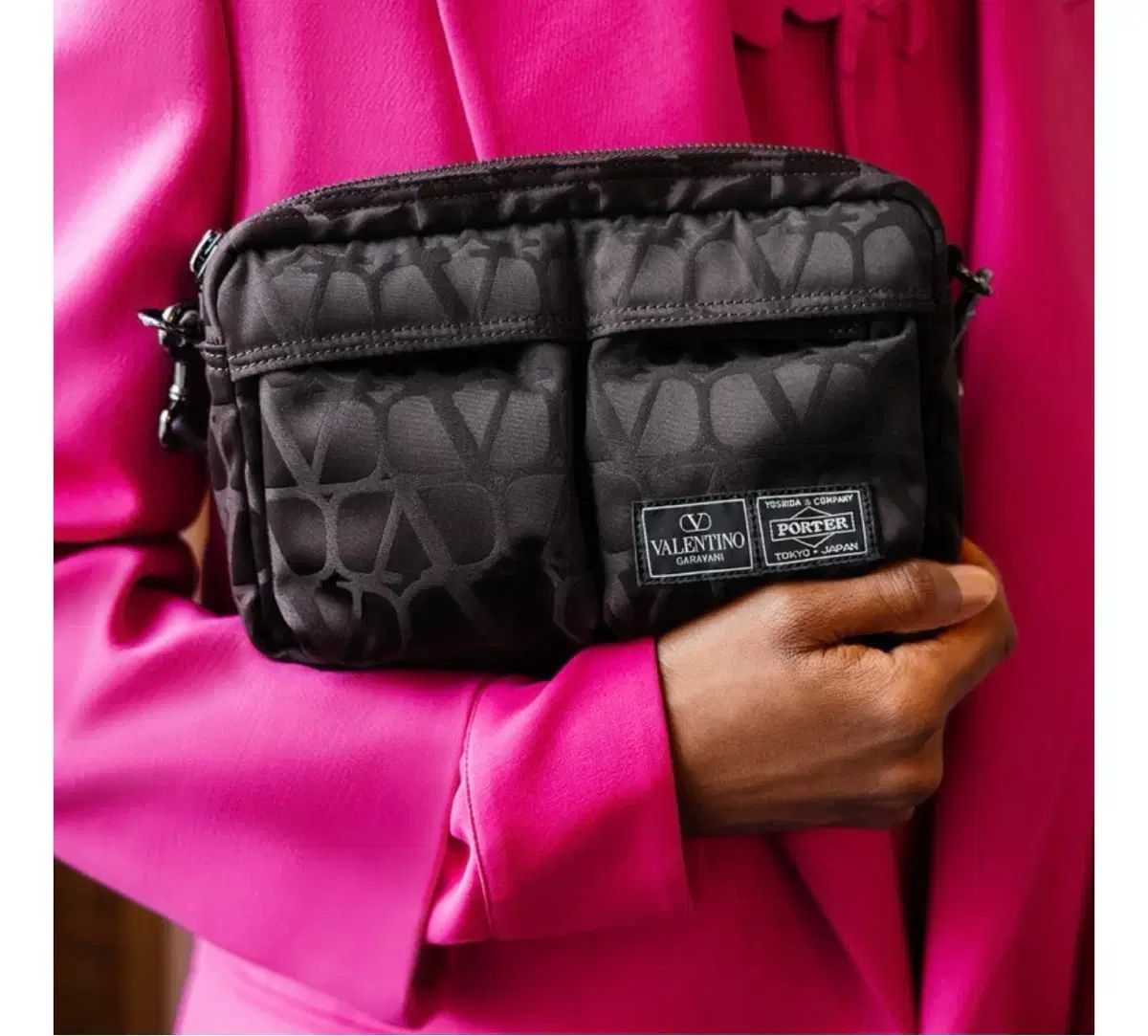 ヴァレンティノ X ポーター ガラヴァーニ タンカー ショルダーバッグ OS フルセット