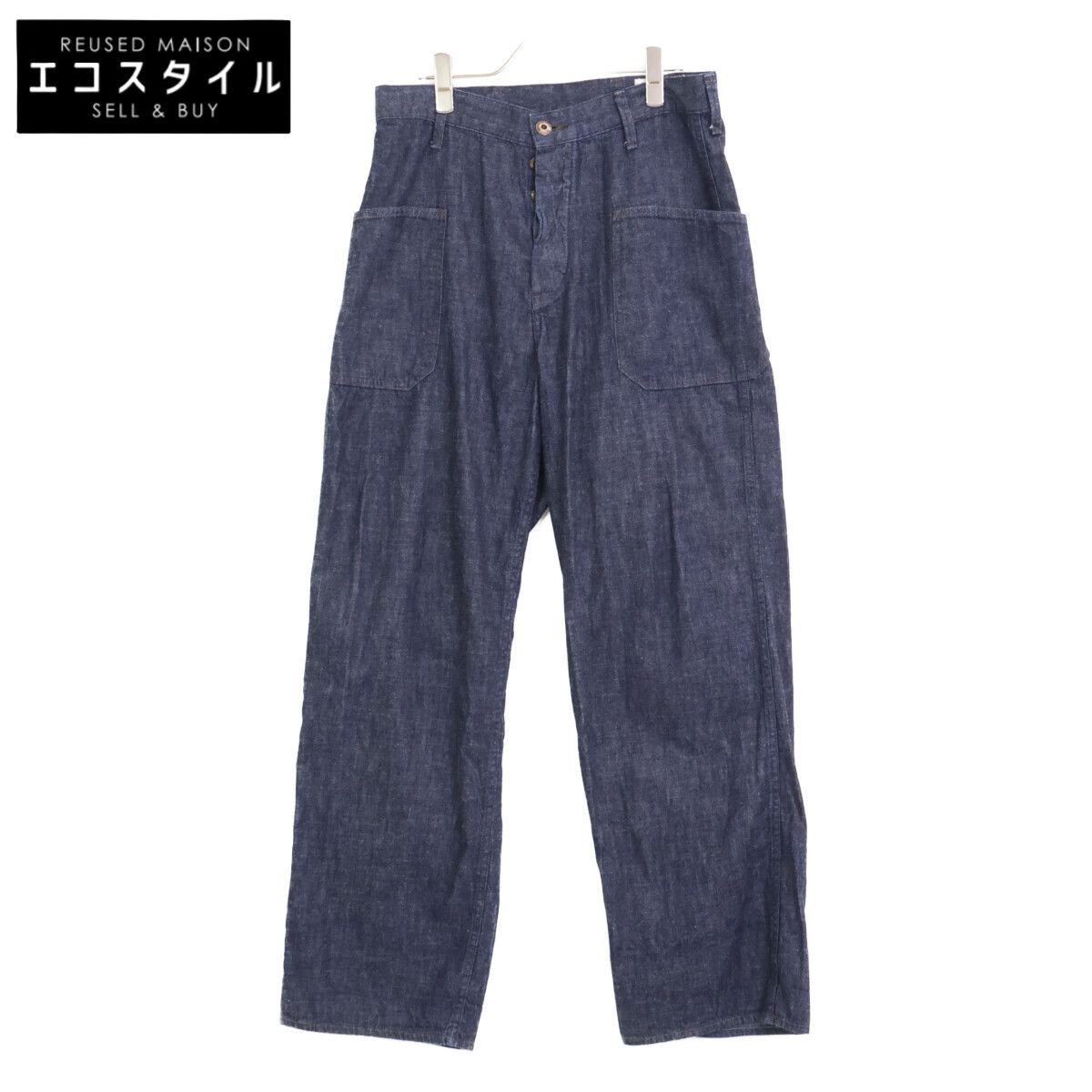 FULLCOUNT フルカウント ｲﾝﾃﾞｨｺﾞ ｺｯﾄﾝ ﾎﾞﾀﾝﾌﾗｲ ﾜｲﾄﾞｽﾄﾚｰﾄﾃﾞﾆﾑﾊﾟﾝﾂ 30 