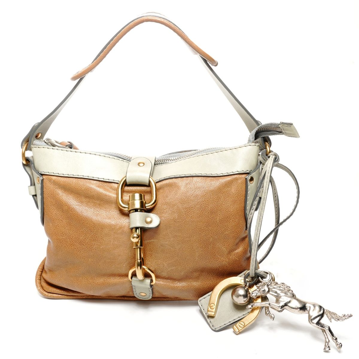 【chloe 】ケララ 楽天市場】クロエ Chloe ケララ ハンドバッグ ホワイト 【中古