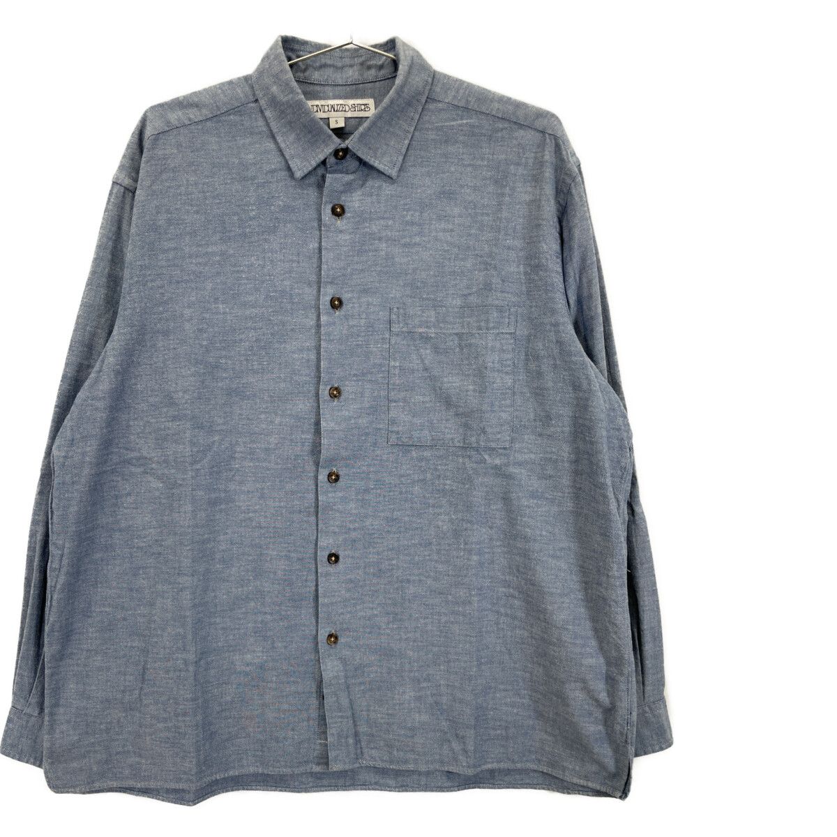 メンズ Individualized Shirts インディビジュアライズドシャツ ﾌﾞﾙｰ