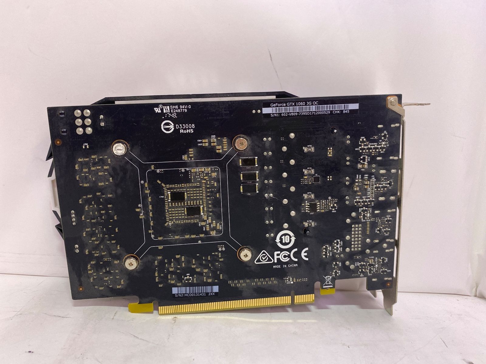 PCパーツ] 2024 GTX 1060 3G OC [PCIExp 3GB] MSI(エムエスアイ) GTX