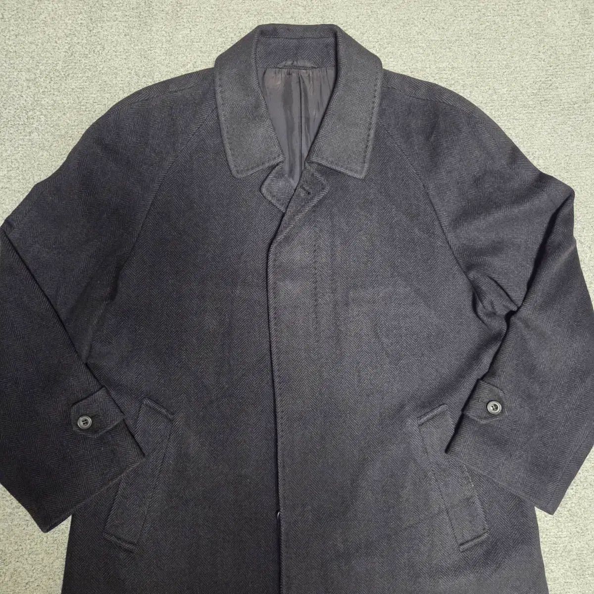 BALMAIN バルマン カシミア ウール100% ロングコート L(100) - メルカリ