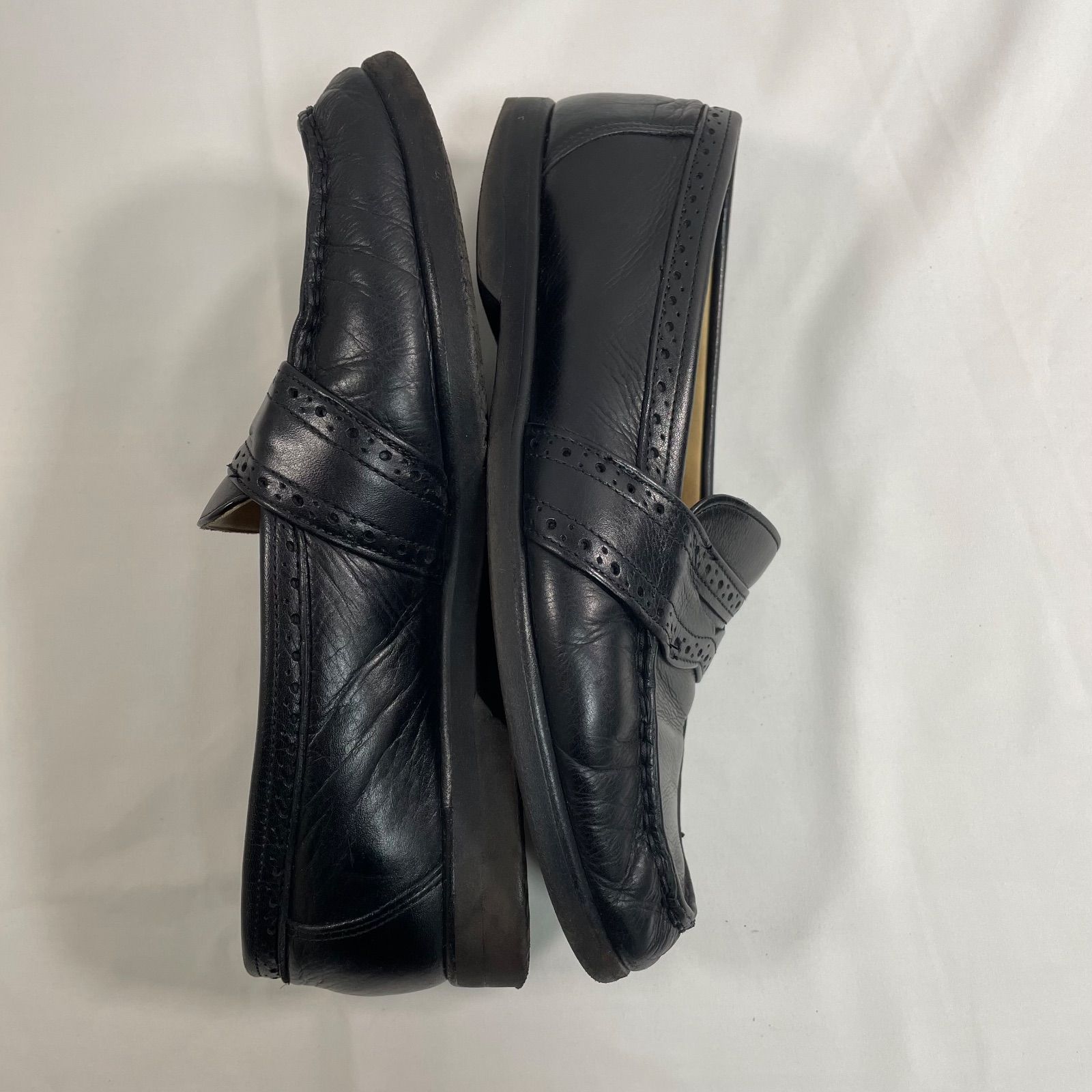 EF1220-2-1 Burberry バーバリー 風 ノバチェック ローファー 4½