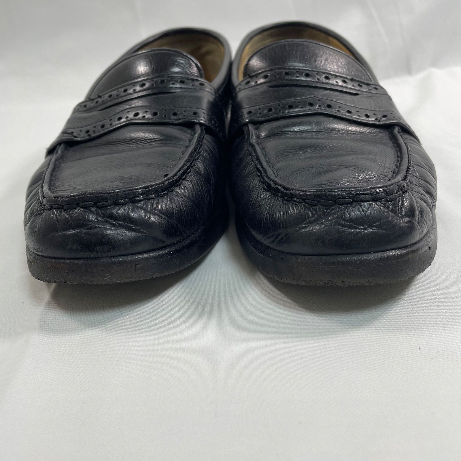 EF1220-2-1 Burberry バーバリー 風 ノバチェック ローファー 4½