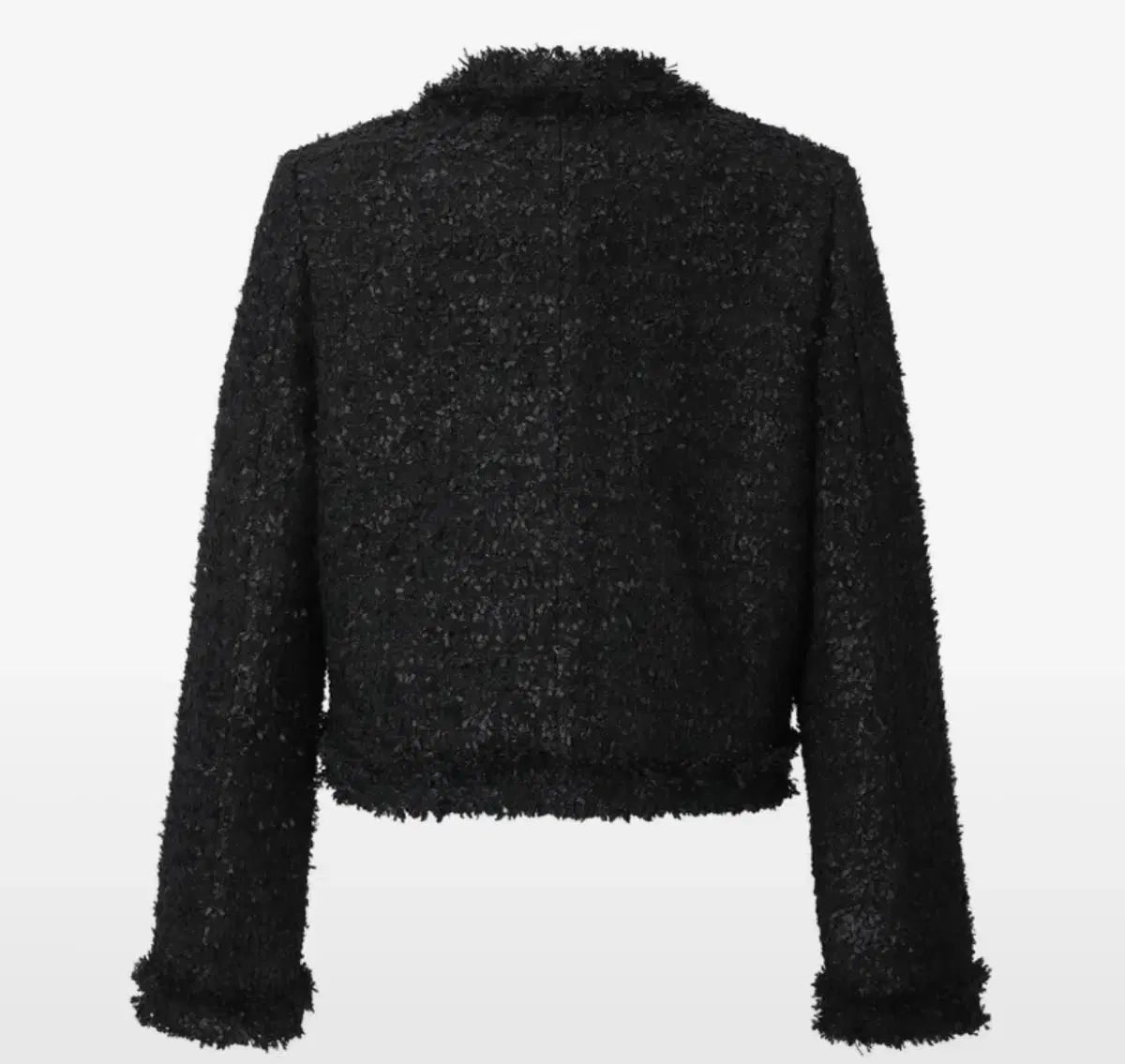 カーキポイント ブラック ツイード ジャケット