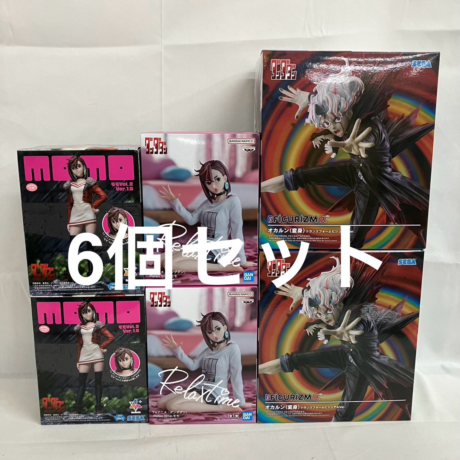 未開封 ダンダダン FiGURiZMα 他 オカルン モモ フィギュア 6個セット