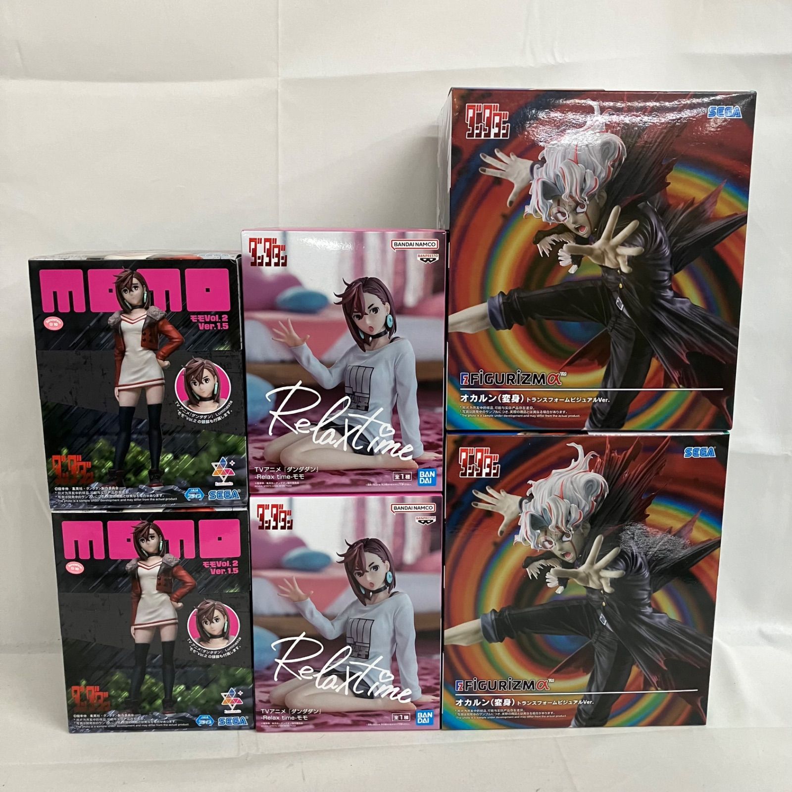 未開封 ダンダダン FiGURiZMα 他 オカルン モモ フィギュア 6個セット