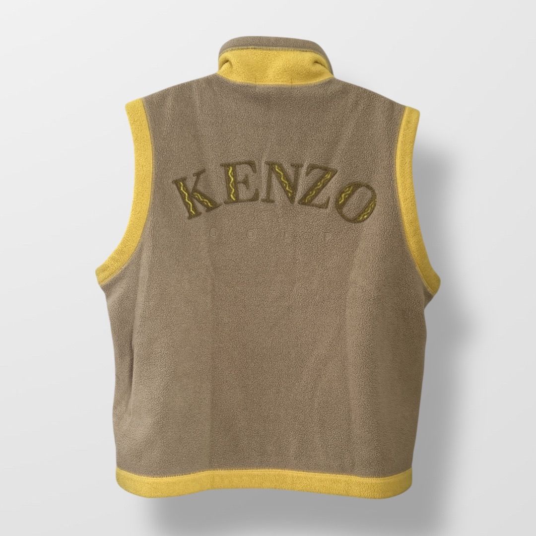 KENZO GOLF ケンゾーゴルフ メンズ フリースベスト 3 ゴルフウェア