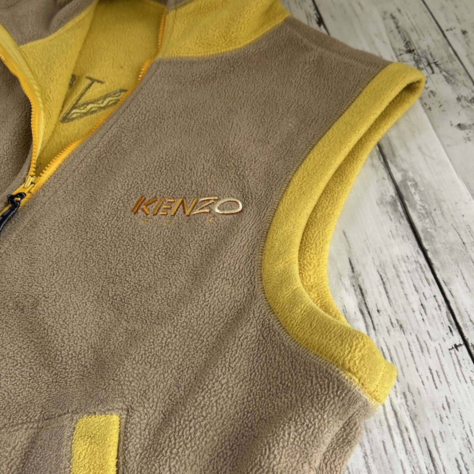 KENZO GOLF ケンゾーゴルフ メンズ フリースベスト 3 ゴルフウェア