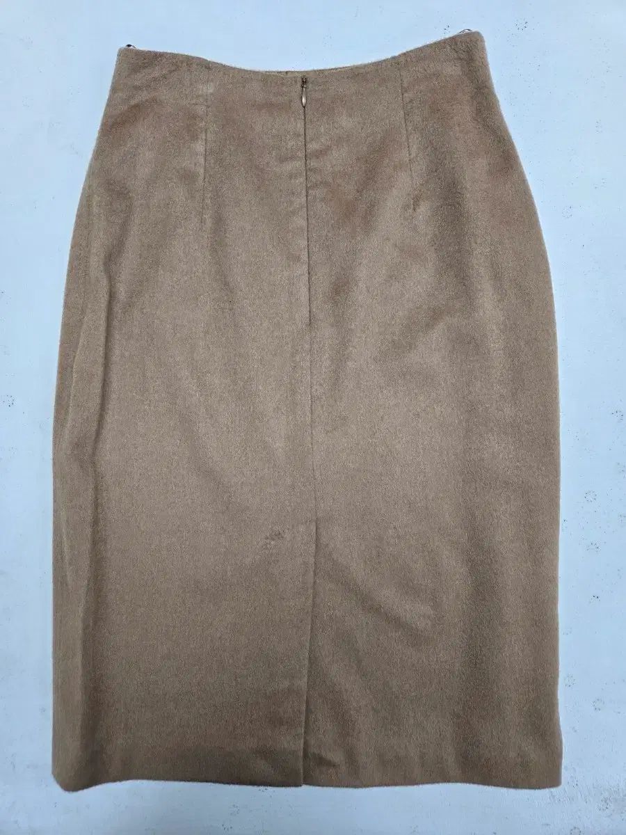 MAX MARA マックスマーラ ベージュ ウール スカート