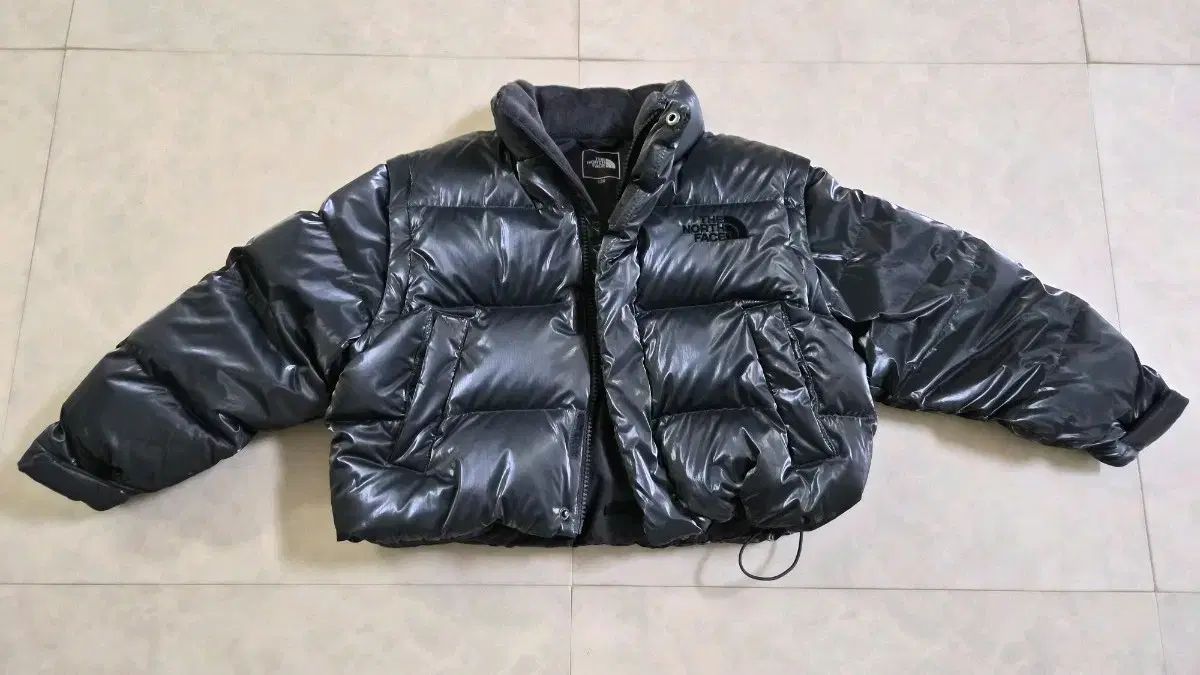 THE NORTH FACE kids ザノースフェイスキッズ ダウン ガールズ グロー デザインテープ ティーチャブル