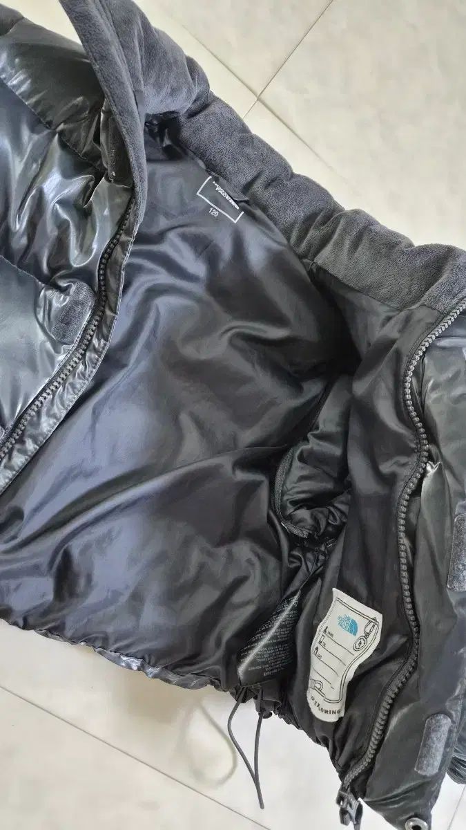 THE NORTH FACE kids ザノースフェイスキッズ ダウン ガールズ グロー デザインテープ ティーチャブル