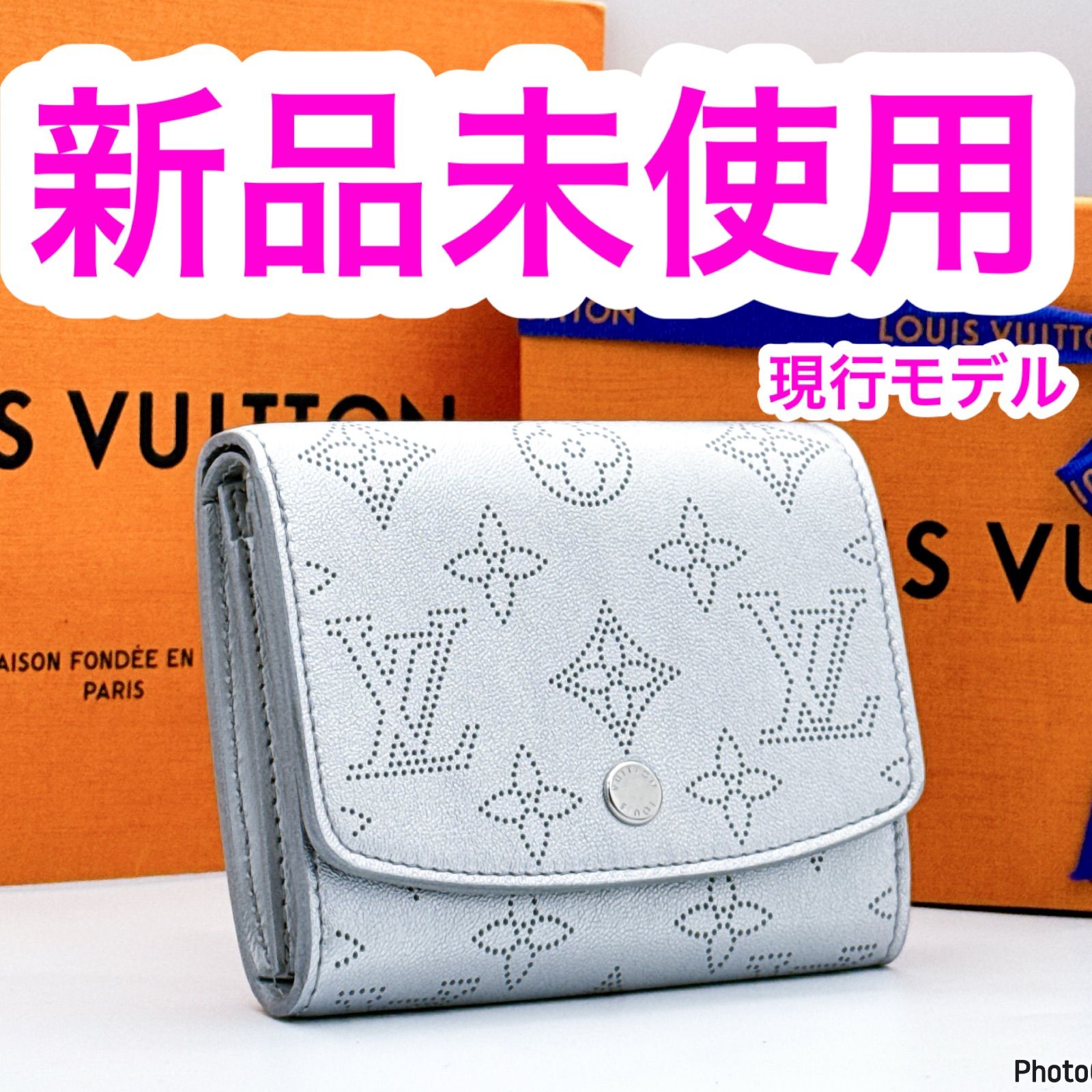 日本限定❤️箱付き❤️ルイヴィトン✨マヒナ✨ポルトフォイユ イリス